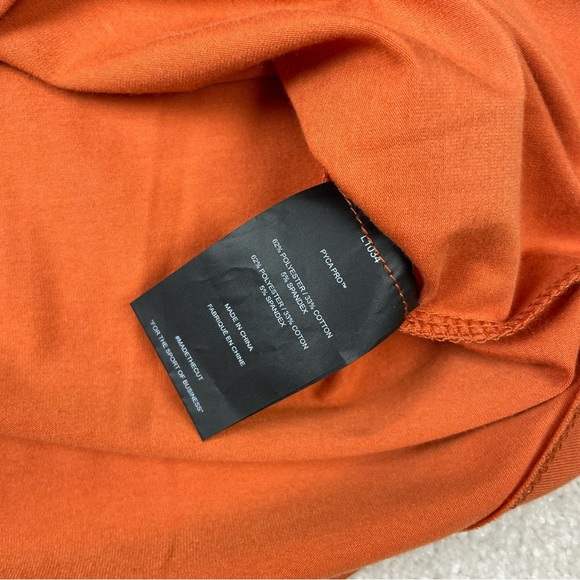Cuts Lightweight Pullover Orange Hoodie - Picture 8 of 11